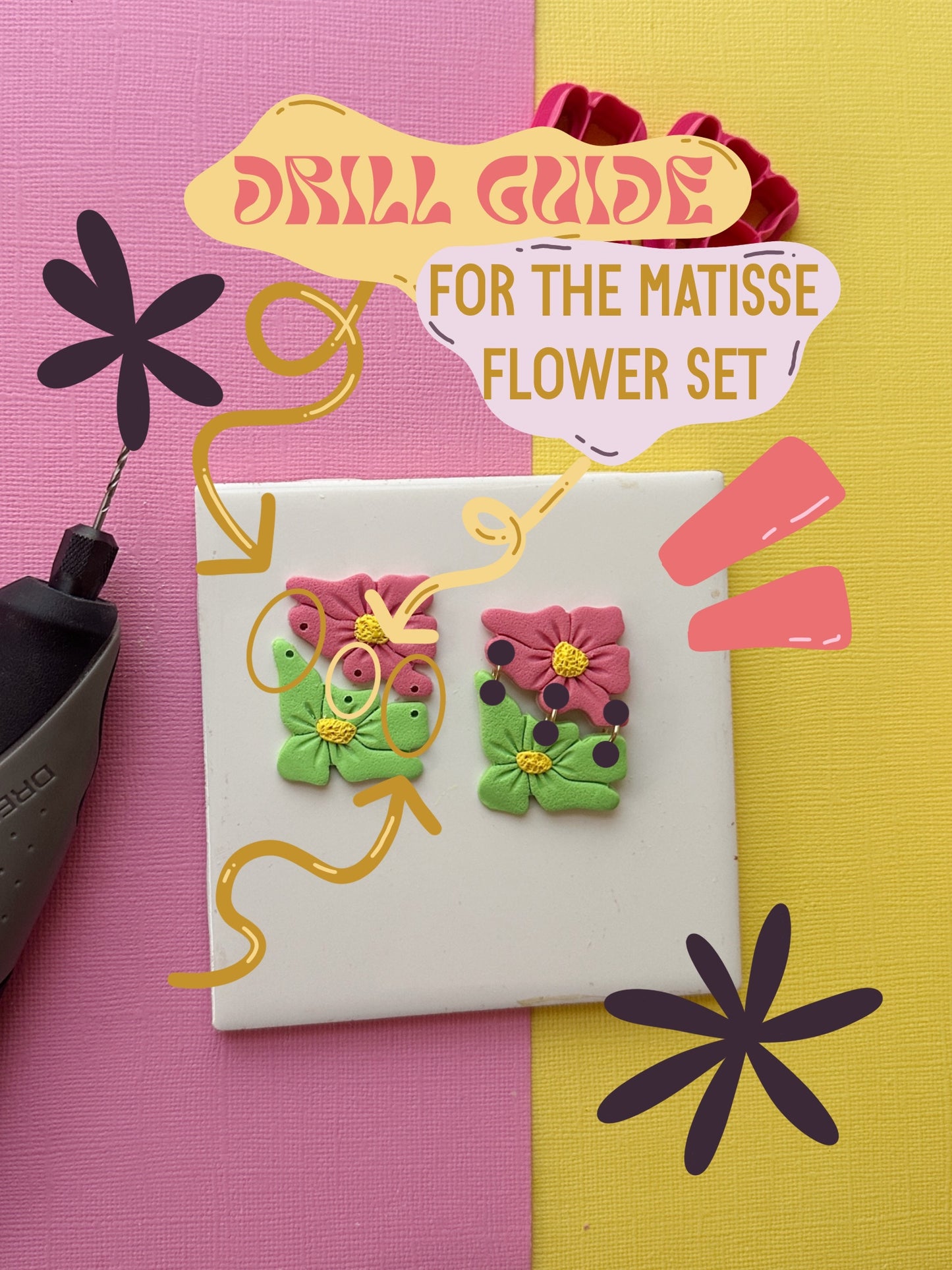 Flower Matisse Clay Cutter Set