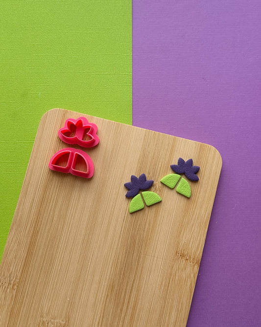Geometric Flower Clay Cutter Set
