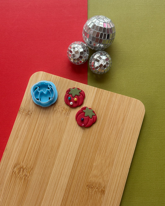 Tomato Pin Cushion Clay Cutter Set