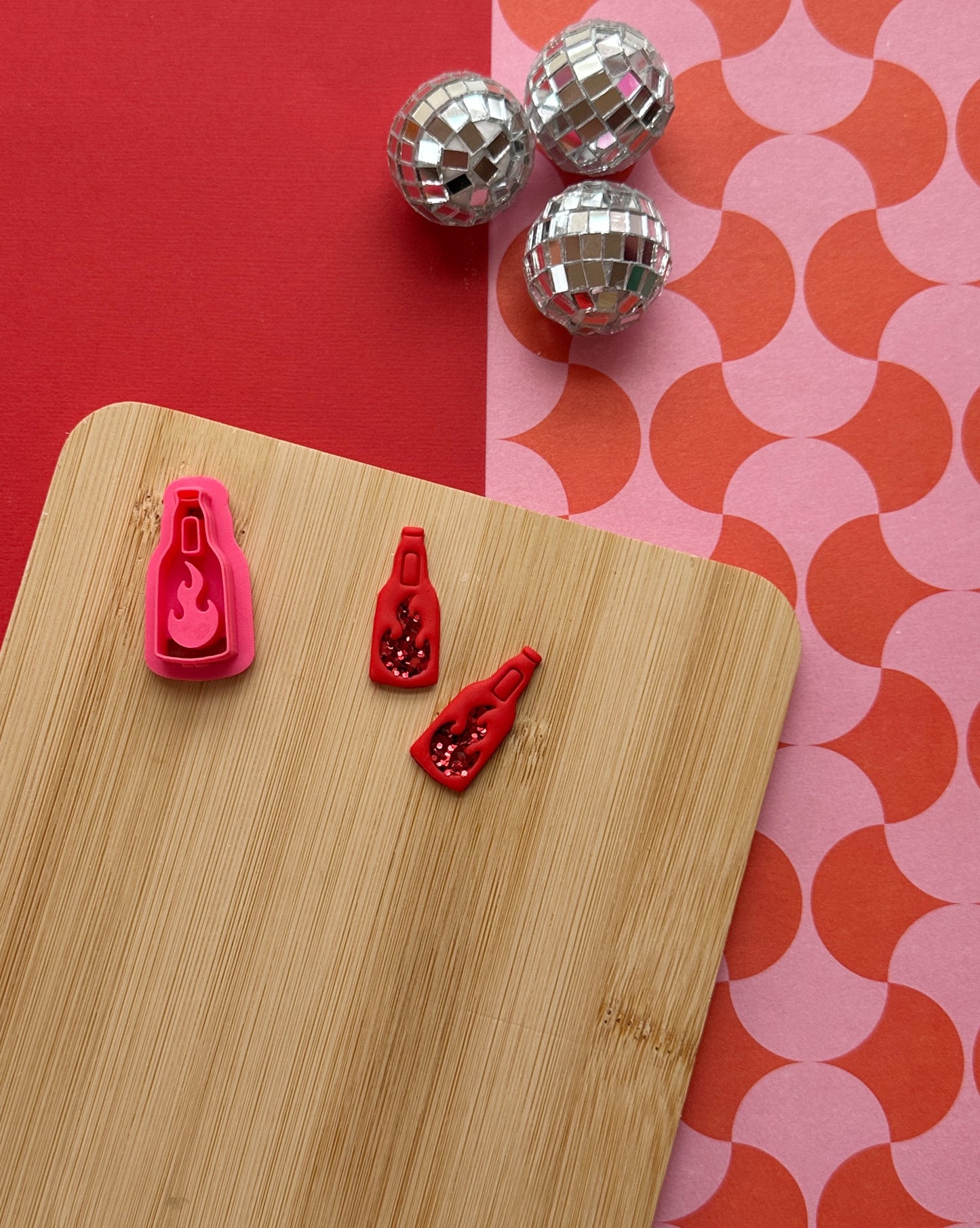 Hot Sauce Bottle Clay Cutter