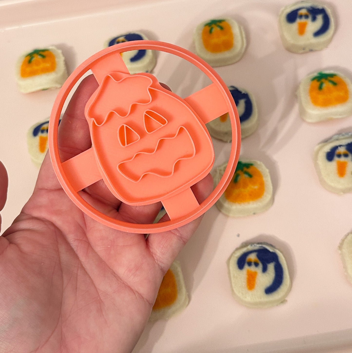 Halloween Sugar Cookie Coaster Clay Cutter