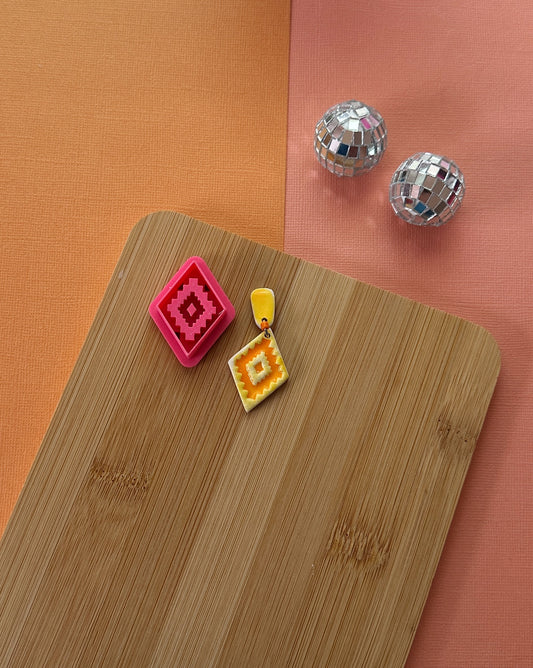 Aztec Diamond Clay Cutter