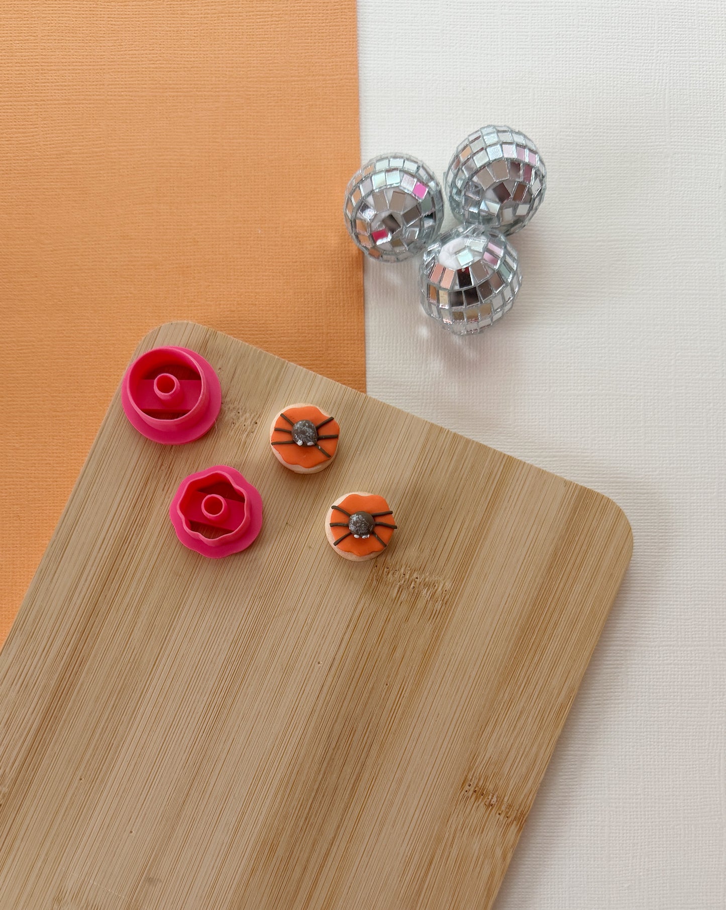 Spider Donut Clay Cutter Set