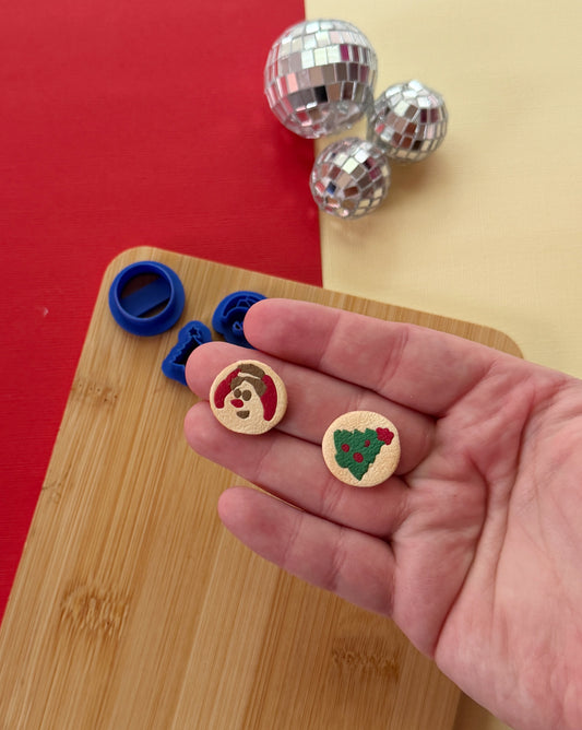 Christmas Cookie Builder Duo Clay Cutter Set