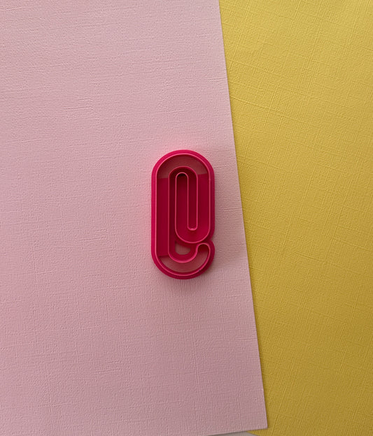 Paperclip Bookmark Clay Cutter