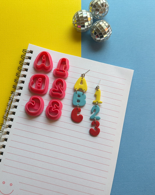ABC 123 Clay Cutter Set