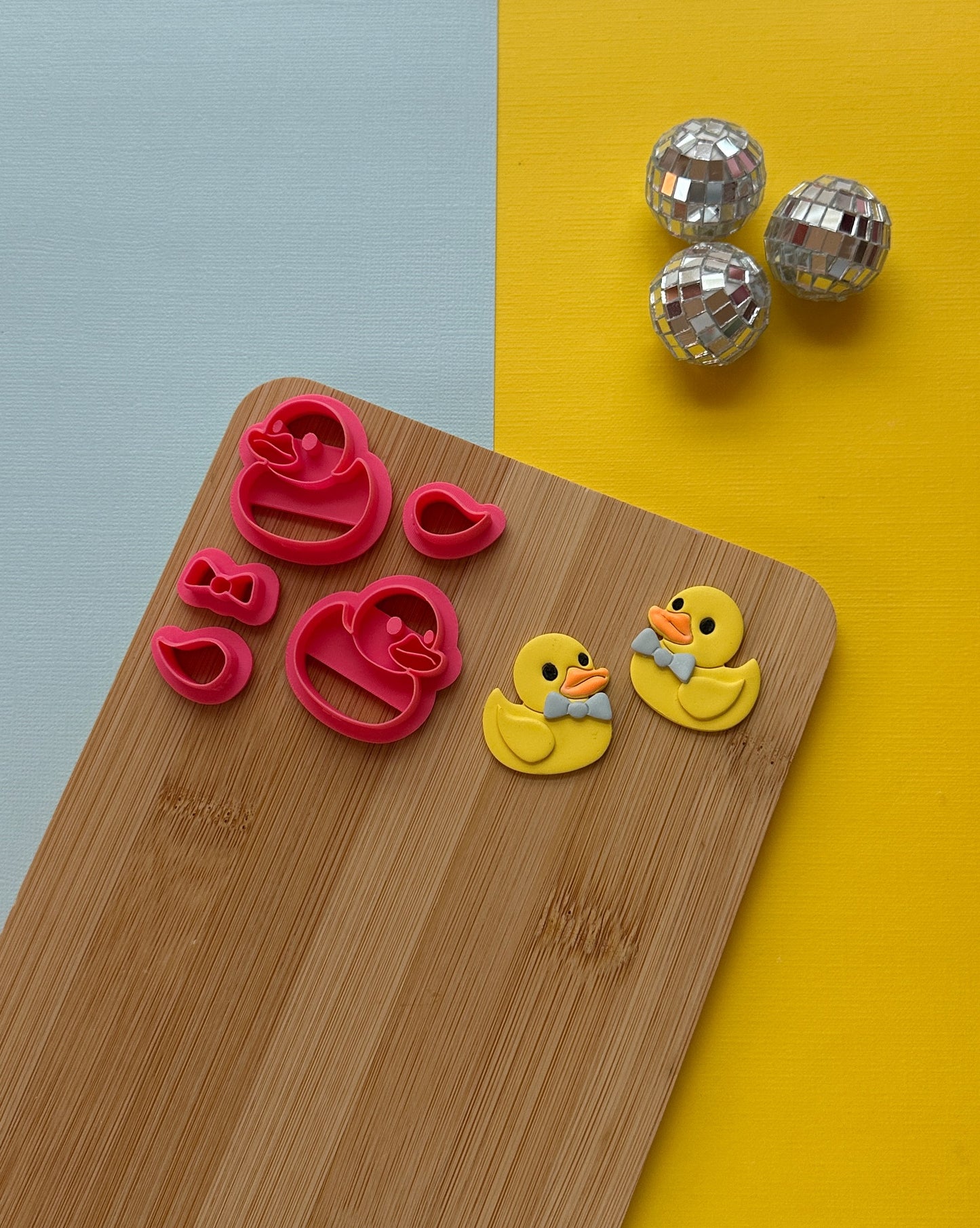 Rubber Ducky Clay Cutter Set