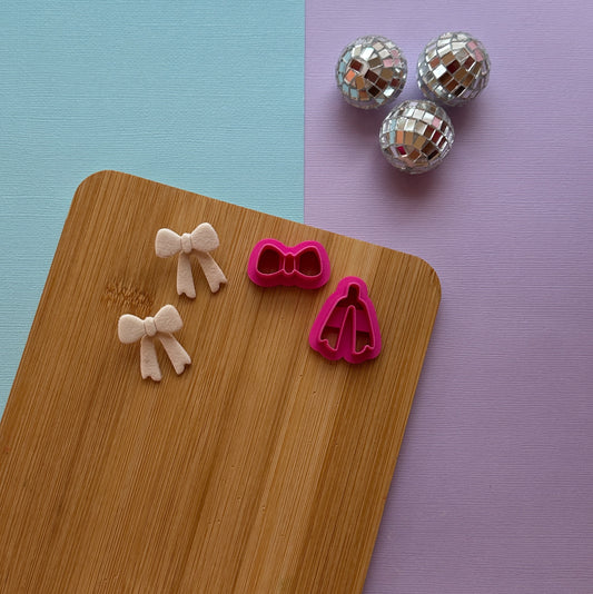 Bow Earring Jacket Clay Cutter Set