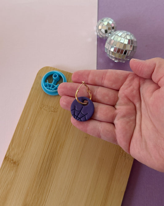 Spider Web Charm Clay Cutter