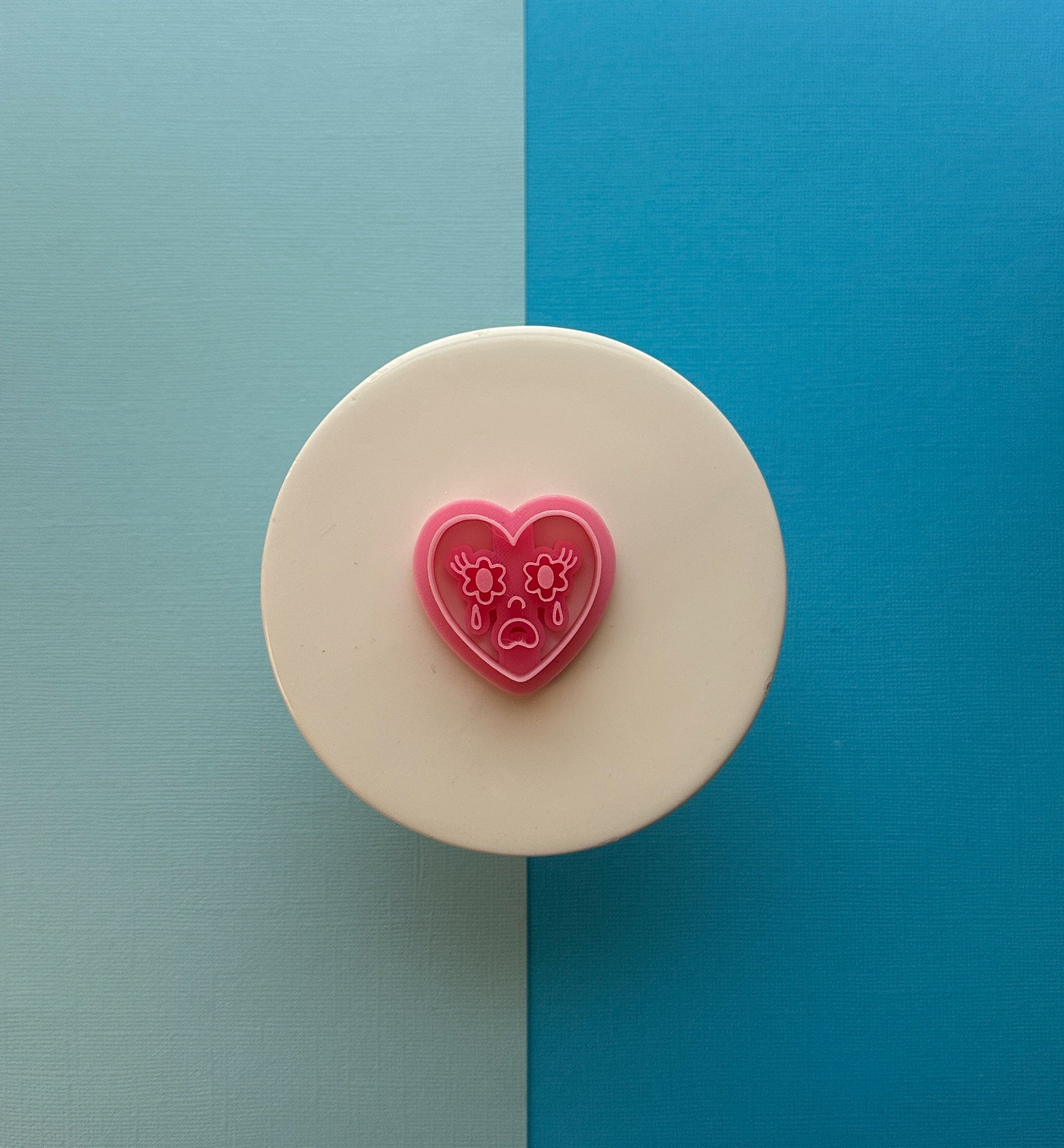 Spring Crying Heart Clay Cutter – Easy Peasy Cutters