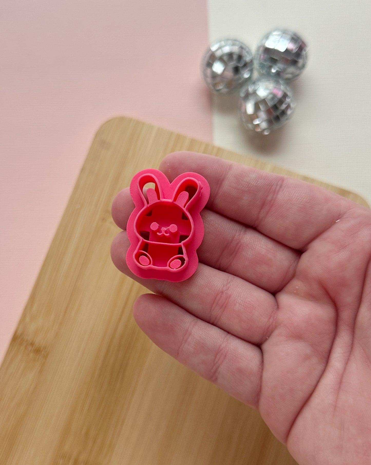 Bunny with Carrot Clay Cutter Set