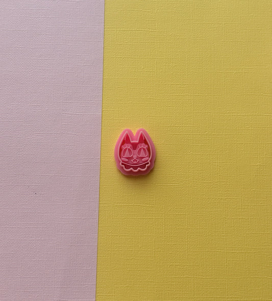 Vintage Spring Cat Clay Cutter