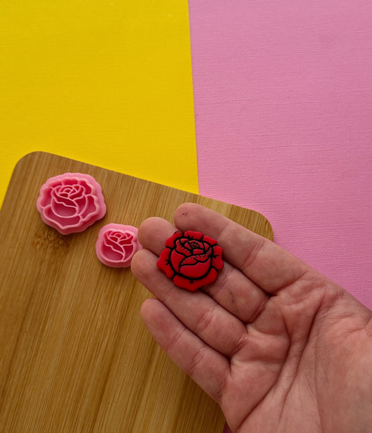 Traditional Rose Clay Cutter Set