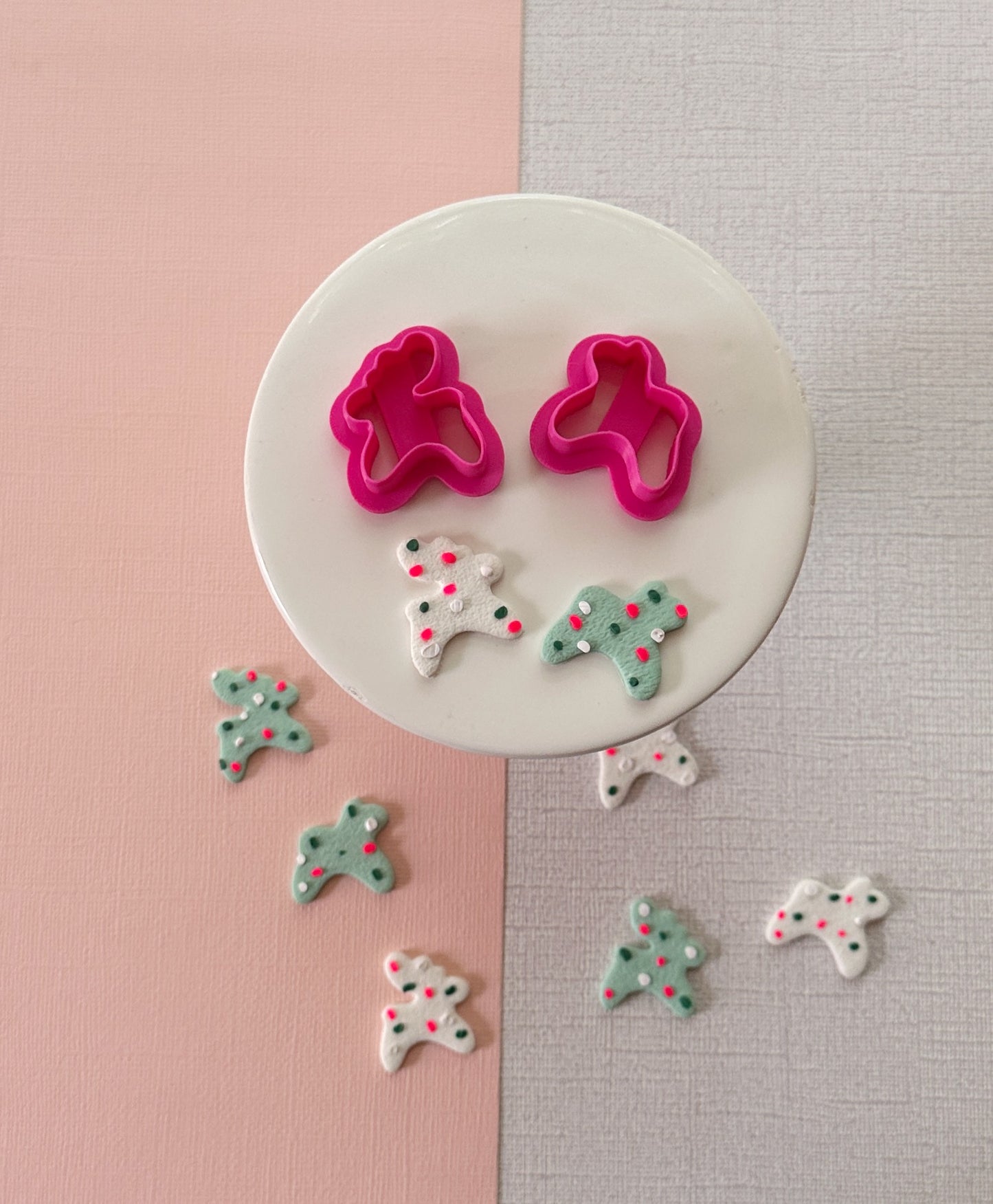 Christmas Animal Cracker Clay Cutter Set