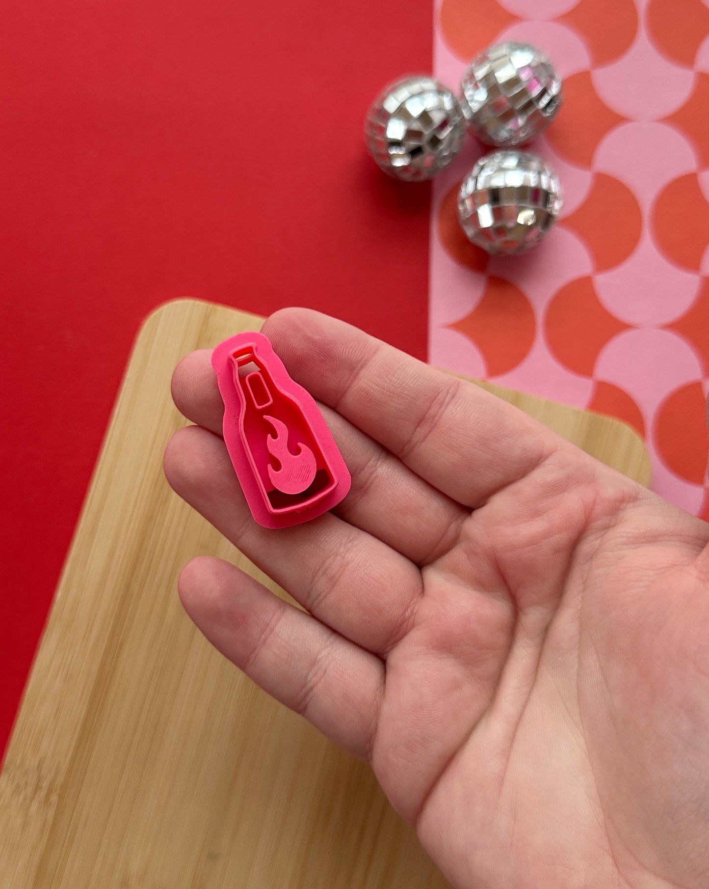 Hot Sauce Bottle Clay Cutter