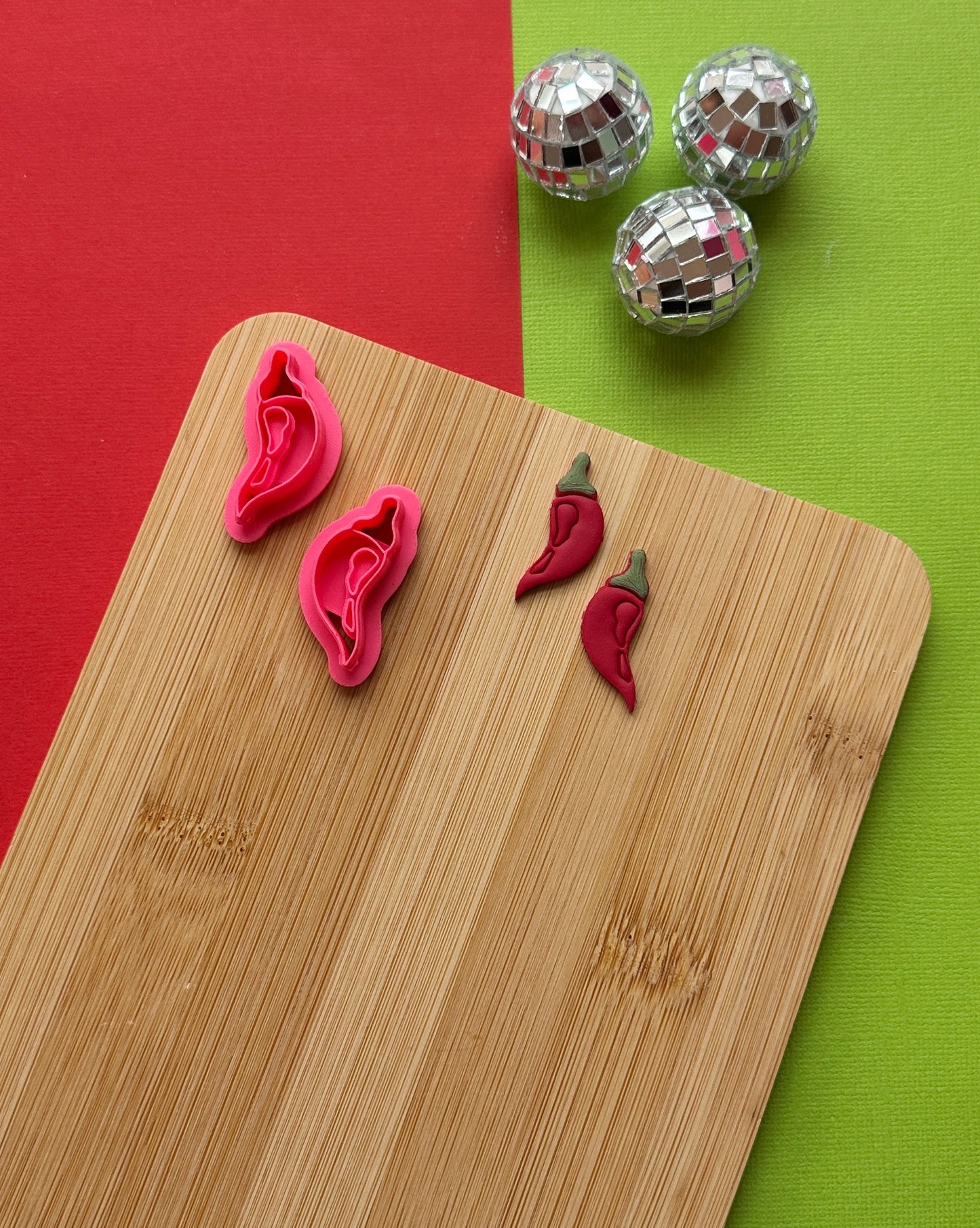Chili Pepper Clay Cutter Set