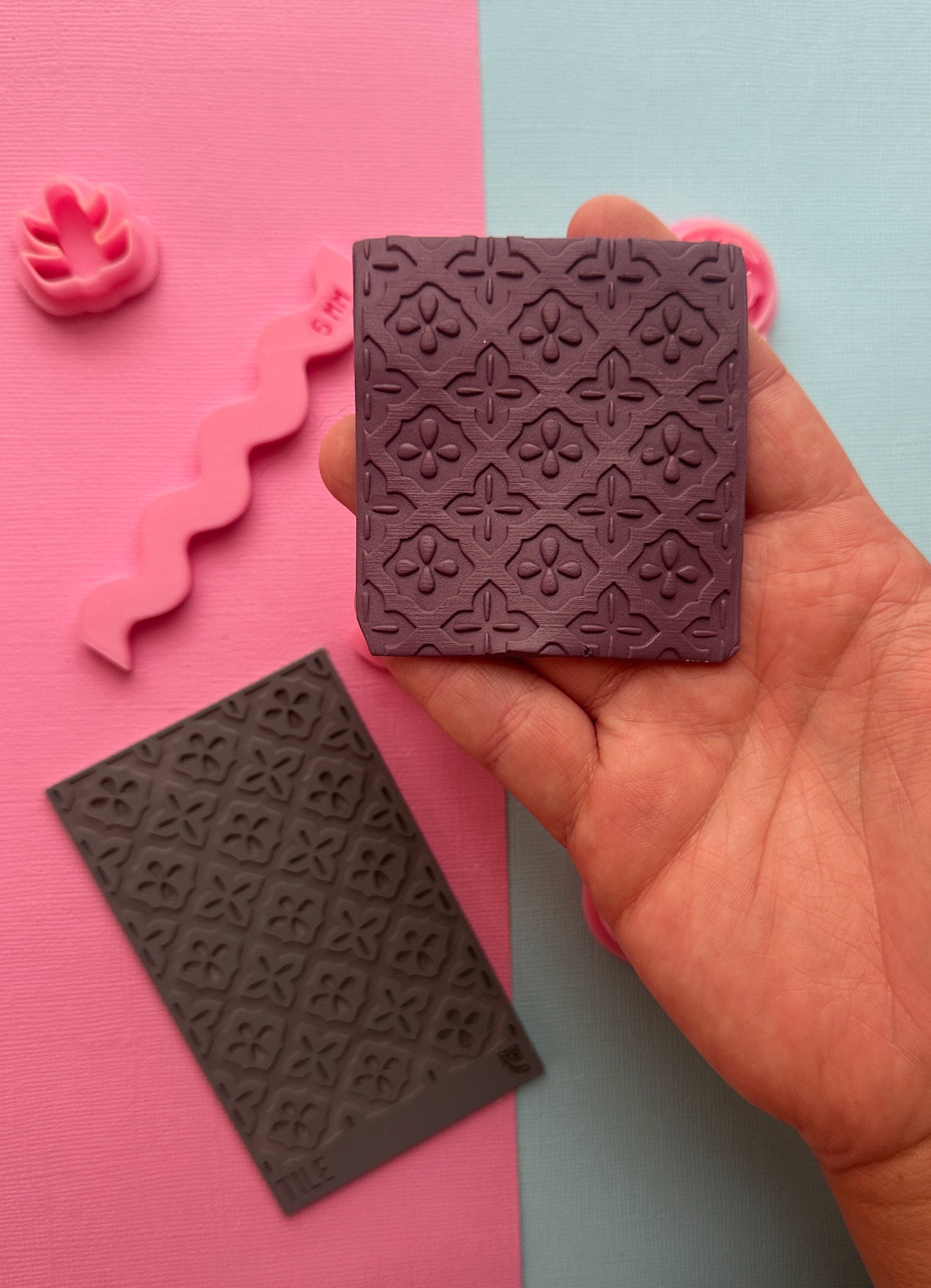 Cut Tile Mat Tile Texture Mat – Easy Peasy Cutters
