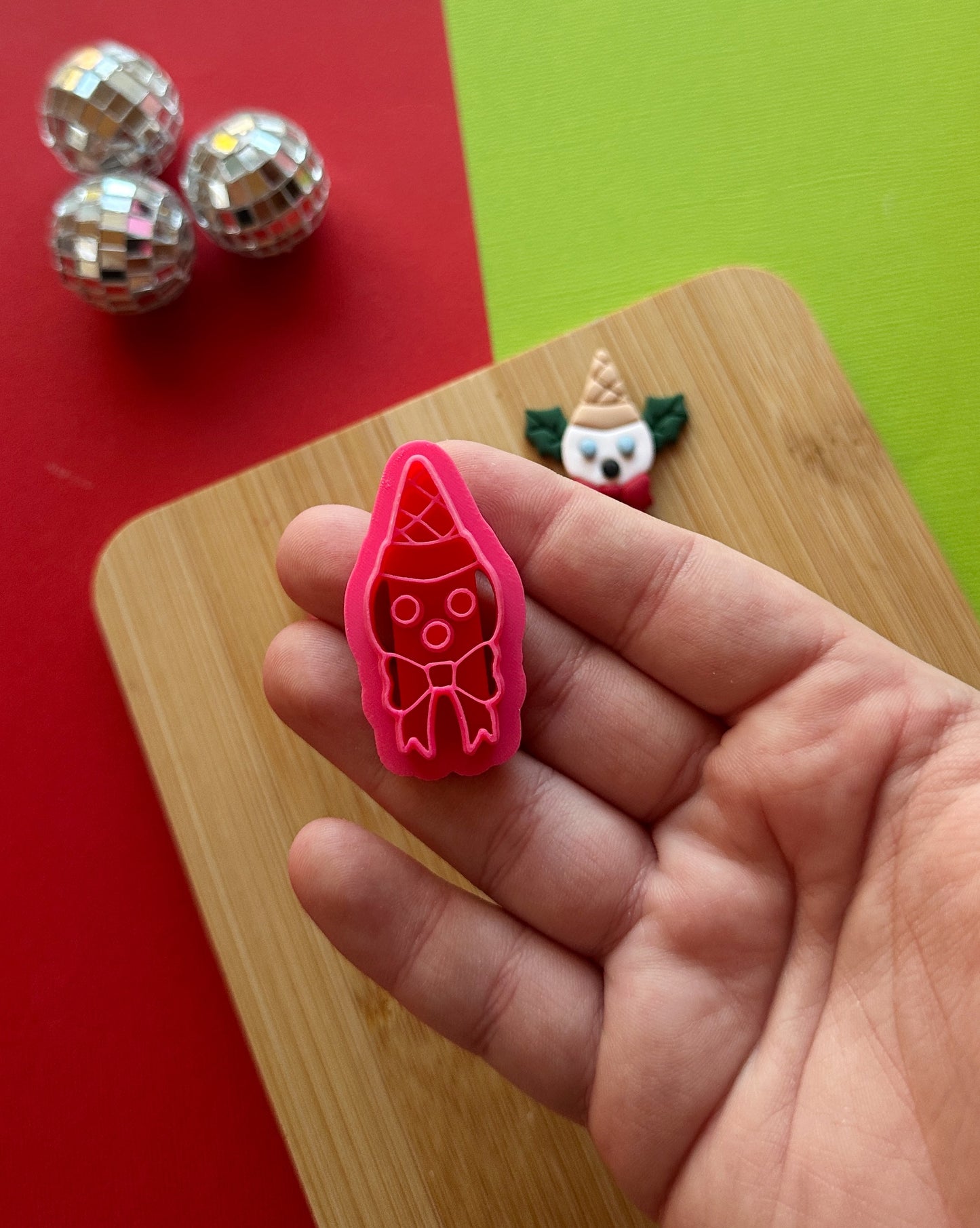 Snowman with Hat Clay Cutter Set