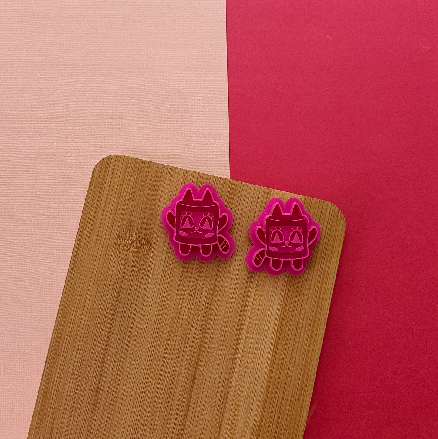 Marshmallow Kitty Clay Cutter Set