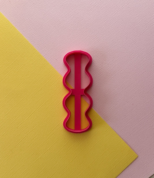 Squiggle Bookmark Clay Cutter