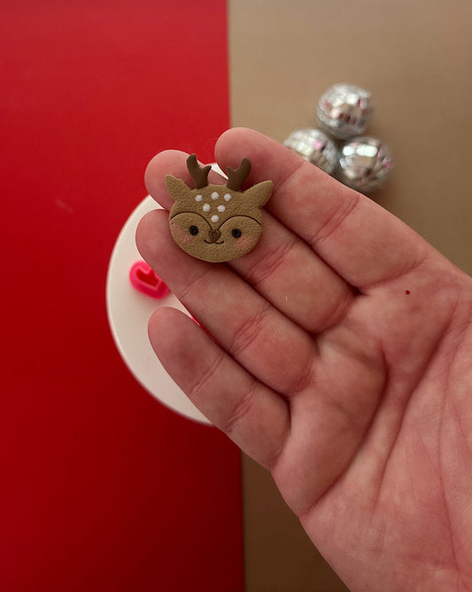 Reindeer Clay Cutter Set