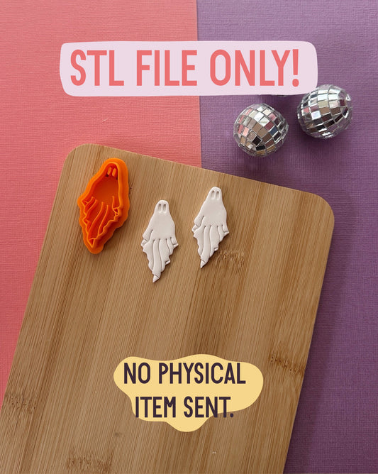 Classic Ghost Clay Cutter STL FILE | DIGITAL DOWNLOAD