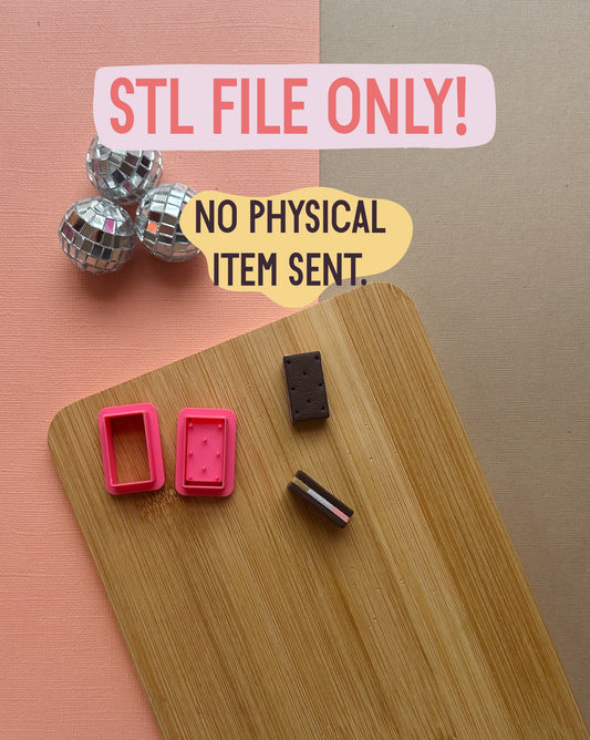 Ice Cream Sandwich STL FILE | DIGITAL DOWNLOAD