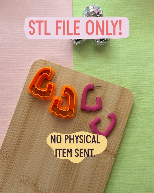 Ghost Hoop STL FILE | DIGITAL DOWNLOAD