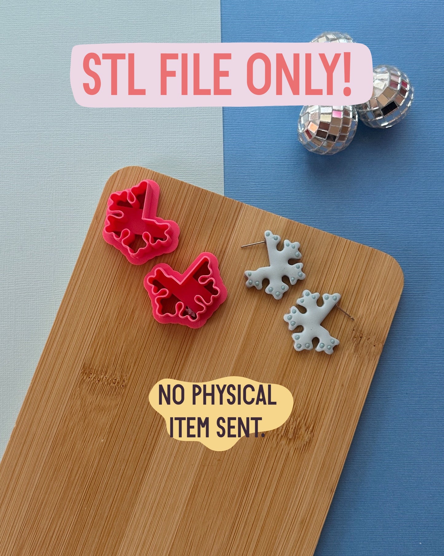 Snowflake Hoop STL FILE | DIGITAL DOWNLOAD