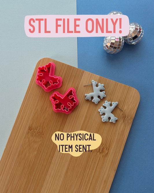 Snowflake Hoop STL FILE | DIGITAL DOWNLOAD