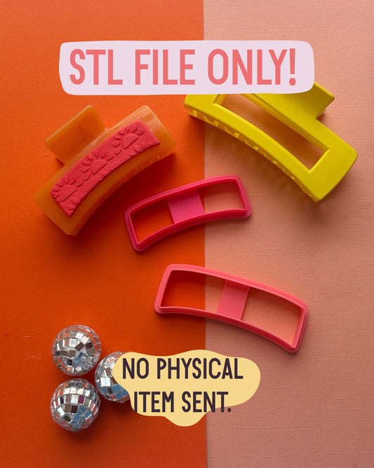 Claw Clip Clay Cutters STL FILE | DIGITAL DOWNLOAD