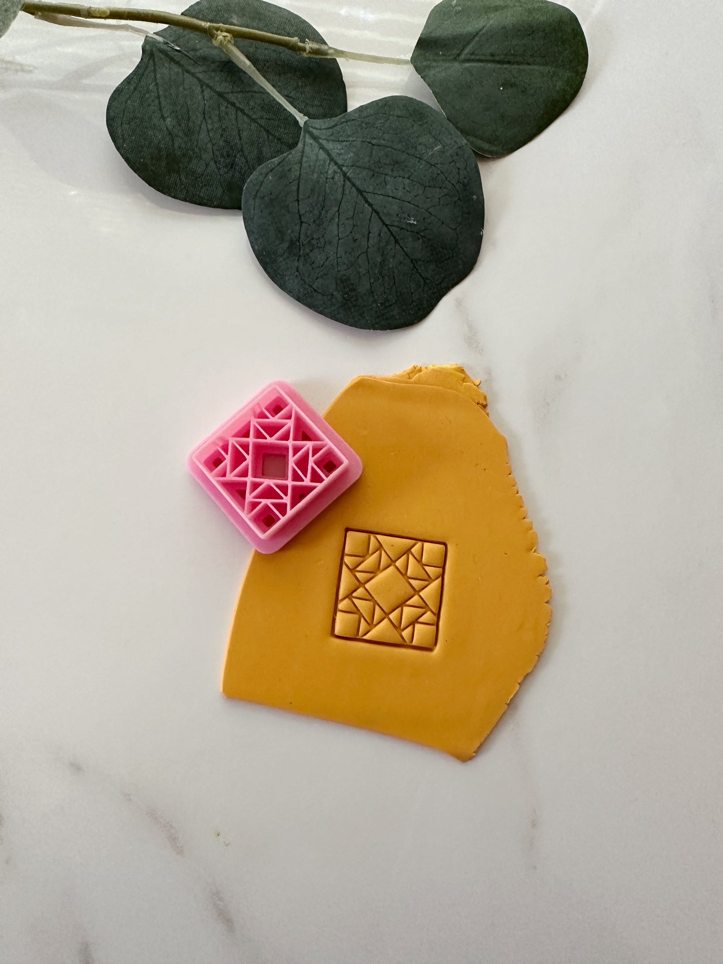 Quilt Square Clay Cutter